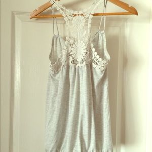 Self-esteem small embroidered T-back Shirt